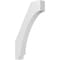 Ekena Millwork 3 1/2-in. W x 16-in. D x 28-in. H Imperial Architectural Grade PVC Knee Brace BRCP035X16X28IMP - alternate 1